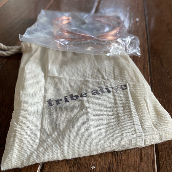 Tribe Alive Rose Gold Cuff - Picture 3 of 4